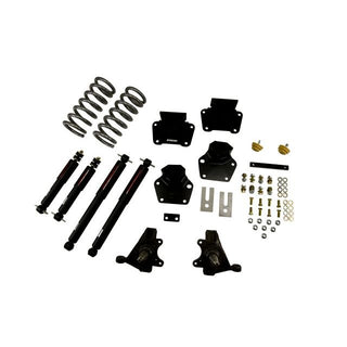 BELLTECH 809ND LOWERING KITS  Front And Rear Complete Kit W/ Nitro Drop 2 Shocks 1987-1990 Dodge Dakota (Std Cab V8) 4 in. F/4 in. R drop W/ Nitro Drop II Shocks