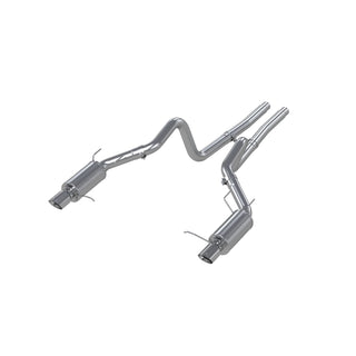 MBRP Exhaust 3in. Cat Back; Dual Split Rear; Street Version; T409