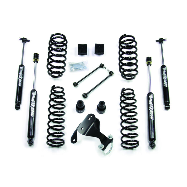 JK 4dr: 2.5 in. Coil Spring Base Lift Kit & 9550 VSS Twin-Tube