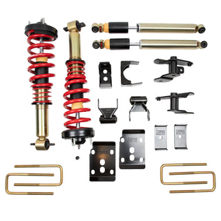BELLTECH 1001SPAC PERF COILOVER KIT + Complete Kit Inc. Damping/Height Adjustable Front Coilovers 2015-2020 Ford F150 2WD/4WD (All Cabs)