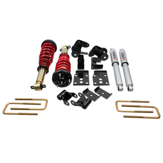 BELLTECH 1001SPC PERF COILOVER KIT Complete Kit Inc. Height Adjustable Front Coilovers 2015-2020 Ford F150 2WD/4WD (All Cabs)