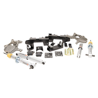 BELLTECH 1040SP LOWERING KITS  Front And Rear Complete Kit W/ Street Performance Shocks 2019-2021 Silverado / Sierra (Dbl / Crew cab / Short bed) 2 in.-4 in. F / 6 in. R
