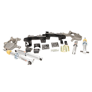BELLTECH 1041SP LOWERING KITS  Front And Rear Complete Kit W/ Street Performance Shocks 2019-2021 Silverado / Sierra (Dbl / Crew cab / Short bed) 2 in.-4 in. F / 6 in. R 4x4