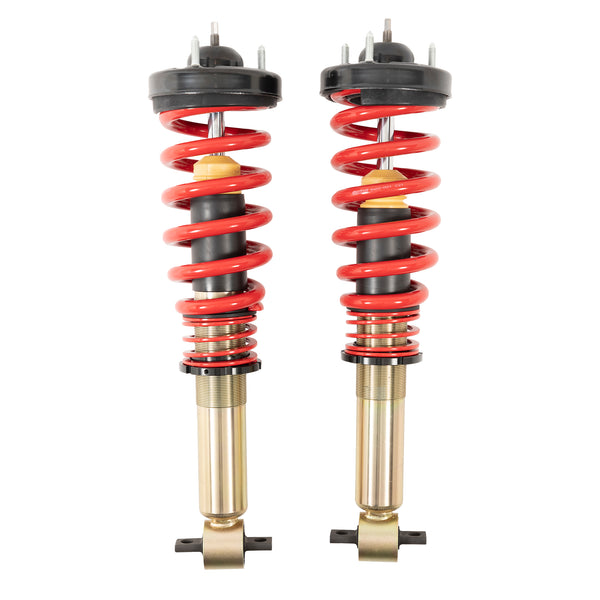 BELLTECH 15007 COILOVER KIT Factory Preset Fixed Damping 0-3in. Height Adjustable Drop 2021 Ford F-150 4WD (All Cabs) 0-3in. Lowering