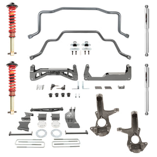 BELLTECH 150203HK LIFT KIT 7-9in. Lift Kit Inc. Front and Rear Trail Performance Coilovers/Shocks 2016-2018 Silverado / Sierra 1500 4wd (Ext & Crew Cab) 7-9in. Lift w/ Front Coilovers & Sway Bar