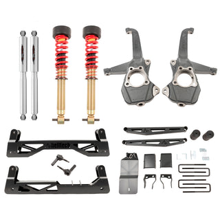 BELLTECH 150210TPC LIFT KIT 6-8in. Lift Kit Inc. Front and Rear Trail Performance Coilovers/Shocks 2019-2021 GM Silverado/Sierra 1500 2WD/4WD 6-8in. Lift with Trail Peformance Coilovers/Shocks