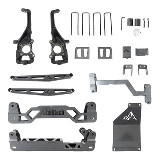 BELLTECH 152501BK LIFT KIT 6in. Lift Kit Inc. Rear Trail Performance Shocks Only 2015-2020 Ford F-150 4WD 6in. Lift Kit