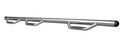 Dominator D3 1-Piece Wheel-to-Wheel Side Steps with Brackets Kit - Stainless