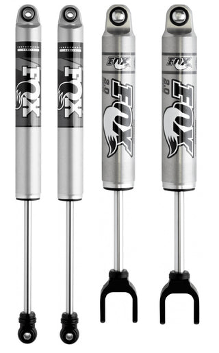 Fox Shocks 2.0 Set of Front and Rear 2011-19 Chevy HD 1.5-3.5in Lift