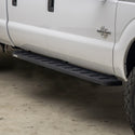RB10 Running Boards with Mounting Brackets Kit - Bedliner - Crew Max Only