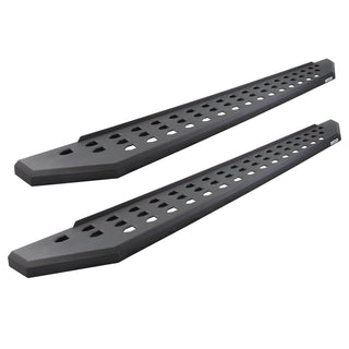 Go Rhino 69443973PC - RB20 Running Boards - Complete Kit: RB20 Running Board + Brackets - Protective Bedliner Coating