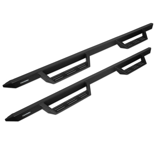 Magnum RT Gen 2 Drop Steps 2014-18 Chevy GMC Silverado Double Cab Black Textured Alloy Steel