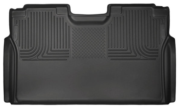15-  Ford F150 Supercrew Rear Floor Liners Black