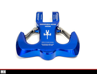 Monster Hook Hammerhead Hook - Billet Aluminum - ICE BLUE (MH-TH1-BL)