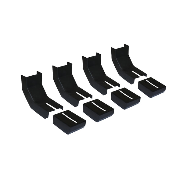 Bracket Covers for Raptor Series Slide Track Running Boards Only - Qty 4 Set