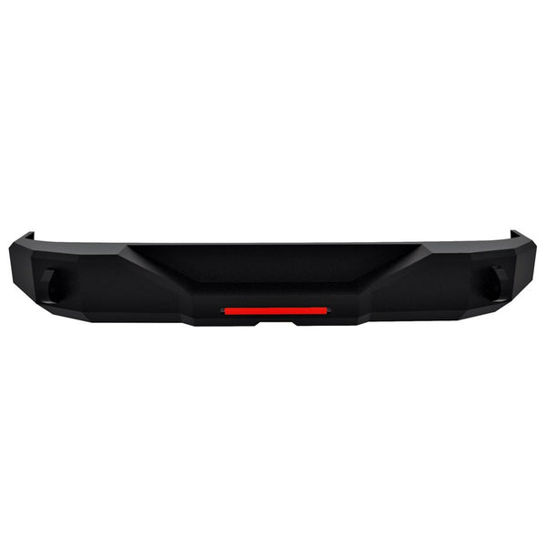 Magnum Rear Bumpers Black Textured Alloy Steel