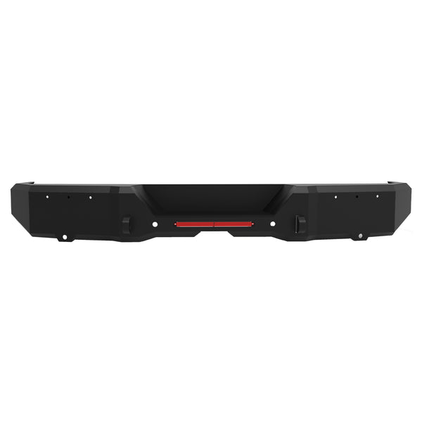 Magnum Rear Bumpers Black Textured Alloy Steel