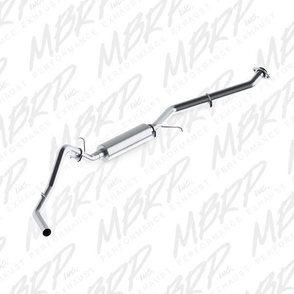 MBRP Exhaust 3in. Cat Back; Single Side; AL