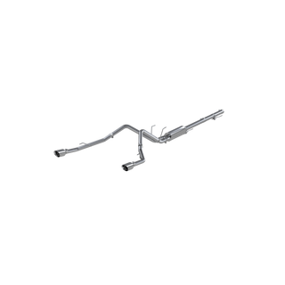 MBRP Exhaust 2 1/2in. Cat Back; Dual Split Rear; T304 (through stock bumper)