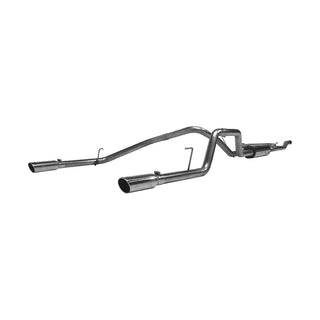 MBRP Exhaust 2 1/2in. Cat Back; Dual Split Rear; T409
