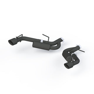 MBRP Exhaust 2.5in. Axle Back; Non NPP; Black Coated