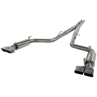 MBRP Exhaust 3in. Cat Back; Dual Split Rear; T409