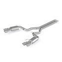 MBRP Exhaust 3in. Cat Back; with Quad 4in. Dual Wall Tips; Street Version; T304