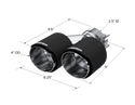MBRP Armor Pro Exhaust Carbon Fiber Tip