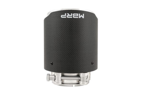 MBRP Exhaust Tip; 4.5in OD Out; 3in ID; 6.13in Length; Dual Wall; Carbon Fiber