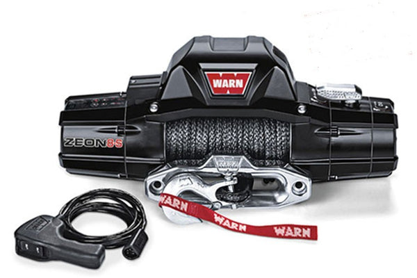 Zeon 8-S 8000lb Winch w/Synthenic Rope