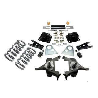 BELLTECH 820 LOWERING KITS  Front And Rear Complete Kit W/O Shocks 1994-1999 Dodge Ram 1500 (Ext Cab V8 Auto Trans Only) 3 in. F/4 in. R drop W/O Shocks