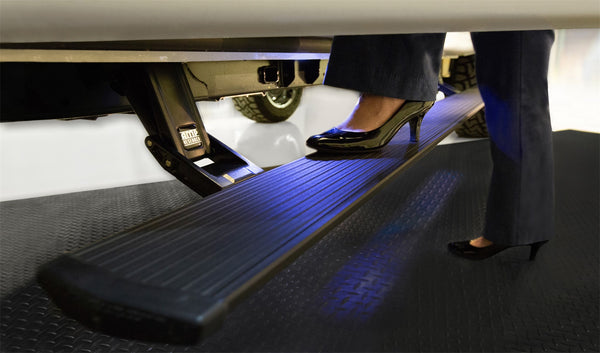 AMP Research 76327-01A PowerStep Running Boards Plug N Play System 21-24 Suburban Tahoe Yukon