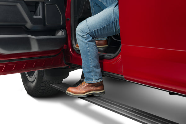 AMP Research 76338-01A PowerStep Electric Running Boards Plug N Play System for 2022-2024 Toyota Tundra Double and CrewMax Cab