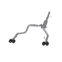 MBRP Exhaust 3in. Cat Back; 2.5in. Dual Split Rear; T304