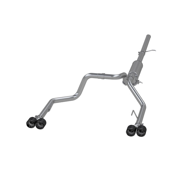MBRP Exhaust 3in. Cat Back; 2.5in. Dual Split Rear; T304