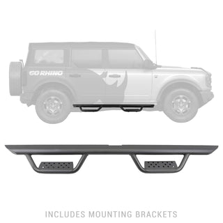 Dominator Xtreme D2 Side Steps With Mounting Bracket Kit