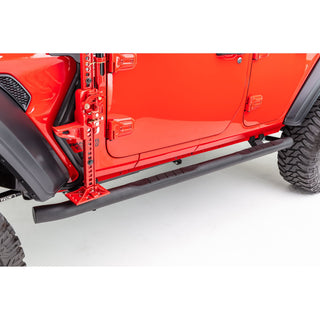 4000 Series Side Steps with Mounting Brackets Kit - Protective Bedliner Coating