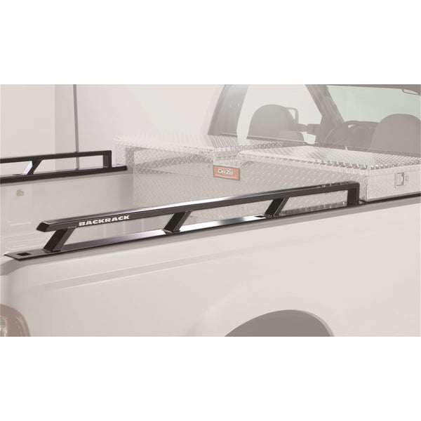 Backrack Side Rails; For Use w/Tool Box 21 in.; 8.2 Ft. Bed; 19-22 Silverado/Sierra