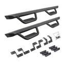 Dominator Xtreme D2 Side Steps with Mounting Brackets Kit - Textured Black