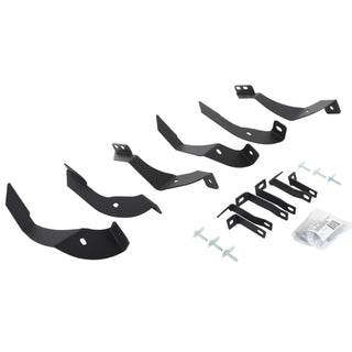 Go Rhino 6940516 - V-Series V3 RB30 And RB Slim Side Steps - MOUNTING BRACKETS ONLY - Textured Black