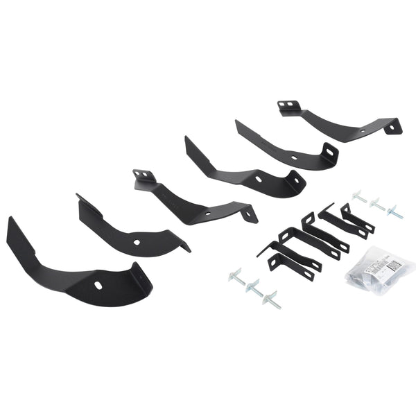 Go Rhino 6940516 - V-Series V3 RB30 And RB Slim Side Steps - MOUNTING BRACKETS ONLY - Textured Black