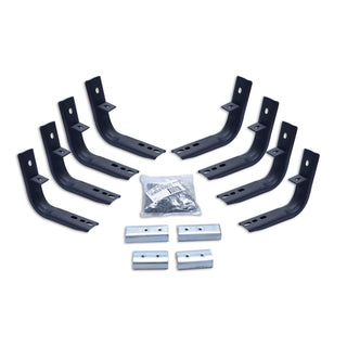 Go Rhino 6840355 - OE Xtreme Side Steps - Mounting Brackets Only -Textured Black