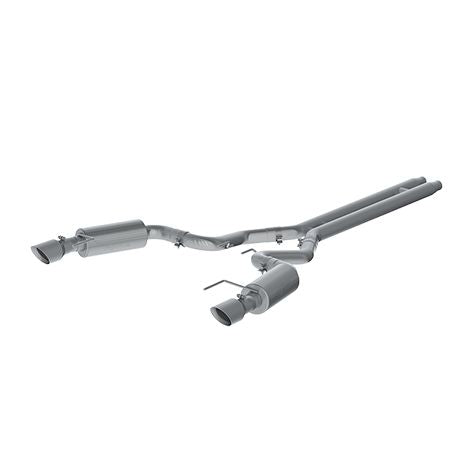 MBRP Exhaust 3in. Cat Back; Dual Split Rear; Street Version; 4.5in. tips; T409
