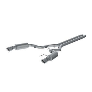 MBRP Exhaust 3in. Cat Back; Dual Split Rear; Street Version; 4.5in. tips; T409