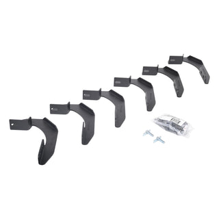 Go Rhino 6941266 - V-Series V3 RB30 And RB Slim Side Steps - MOUNTING BRACKETS ONLY - Textured Black