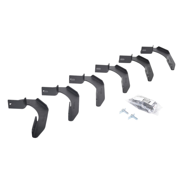 Go Rhino 6941266 - V-Series V3 RB30 And RB Slim Side Steps - MOUNTING BRACKETS ONLY - Textured Black