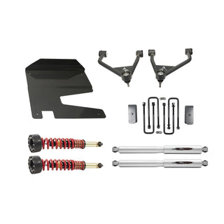 BELLTECH 150212TPC LIFT KIT 4in. Lift Kit Inc. Front and Rear Trail Performance Coilovers/Shocks 2019-2021 GM Silverado/Sierra 1500 2WD/4WD 4in. Lift W/ Trail Performance Coilovers/Shocks