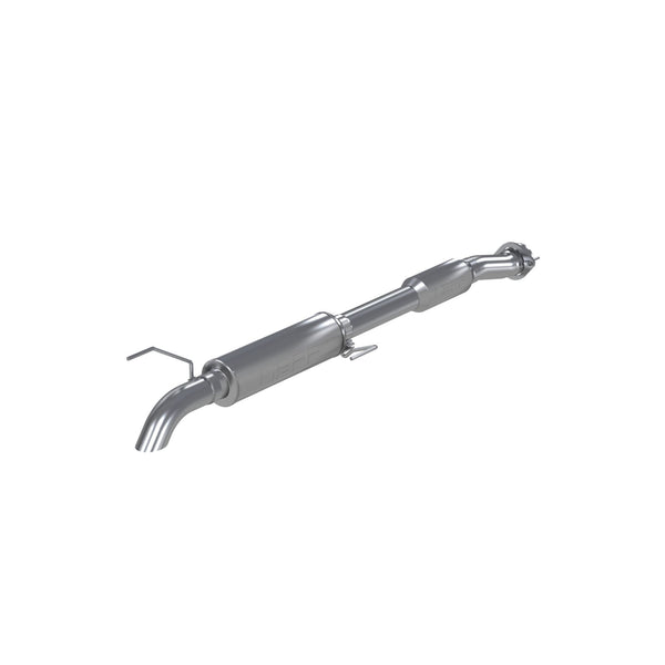 MBRP Exhaust 3 in. Cat Back; Single Turn Down with Resonator; AL