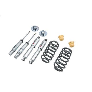 BELLTECH 796SP LOWERING KITS  Front And Rear Complete Kit W/ Street Performance Shocks 2002-2009 Chevrolet Trailblazer/Envoy (2WD/4WD) +1 in. to -2 in. F/3 in. R drop 03-06 Chevrolet SSR +1 in. to -2 in. F/2 in. R drop W/ Street Performance Shocks