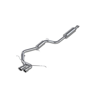 MBRP Exhaust 3in. Cat Back; Dual Center Outlet; AL